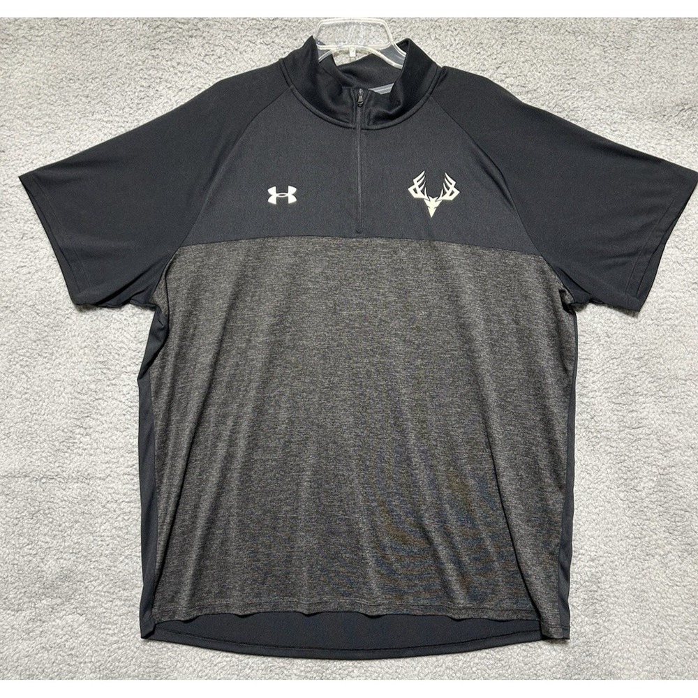 Under Armour Heat Gear Shirt Whitetail Environment Mens 2XL Hunting
